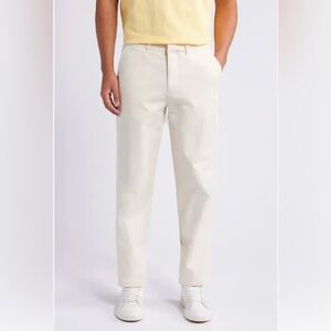 Quiet Golf Men's Cream Chinos NWT